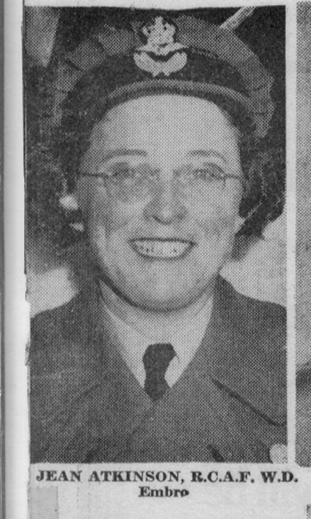A woman in a military uniform.