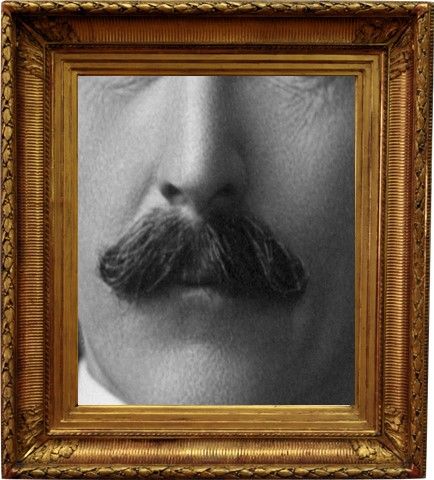 Mustache Portrait